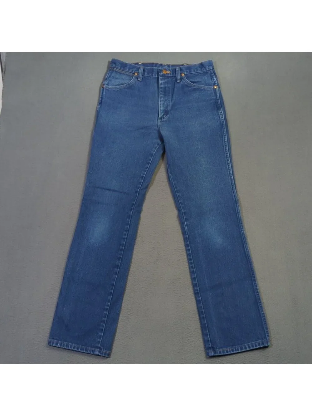 Wrangler Jeans Men's 32x32 Fits 31x31 Blue 936DEN Cowboy Cut Slim Fit Western